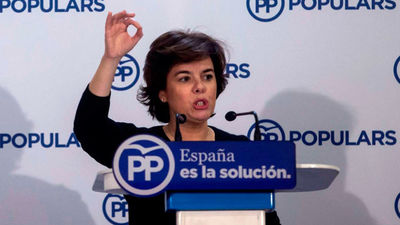 Santamaría dice que Rajoy dejó a  ERC y JuntsxCat sin líderes: "Están descabezados"