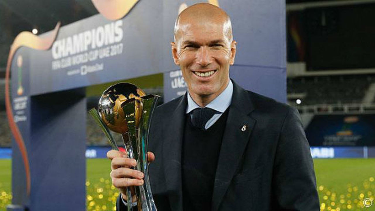 Zidane: "No me imaginaba ganar tantos títulos en tan poco tiempo"