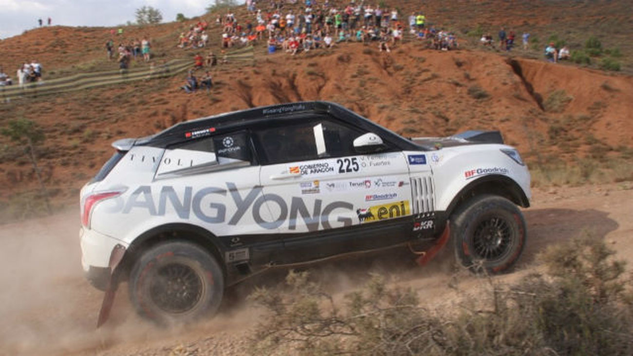 Oscar Fuertes, un debutante en el Dakar