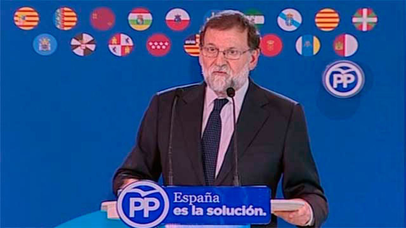 Rajoy: "No es posible una alternativa sin un PP fuerte"