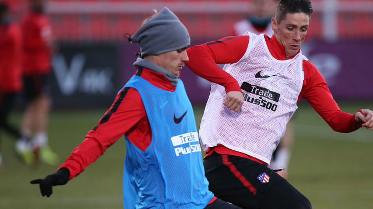 Griezmann y Fernando Torres