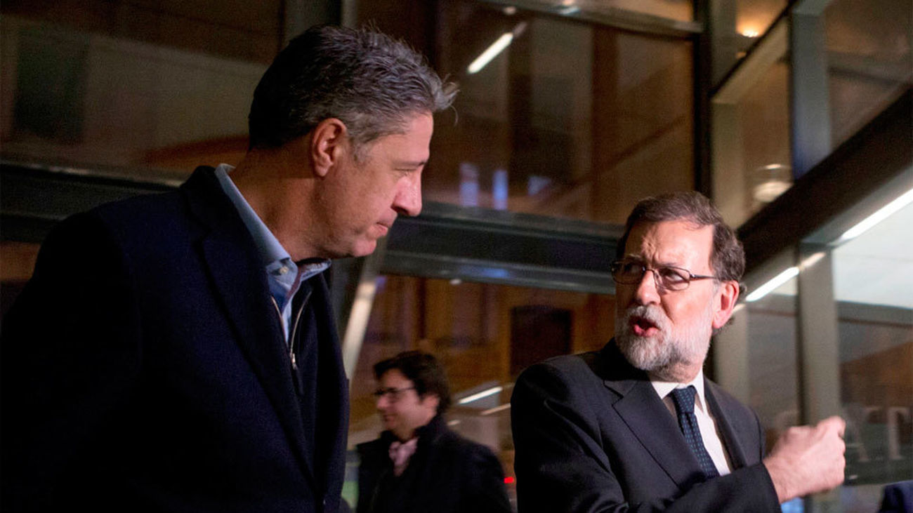 Rajoy pide el voto en Girona junto con Albiol para lograr un PP fuerte