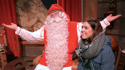 Visitamos el pueblo de Papá Noel, donde viven los sueños