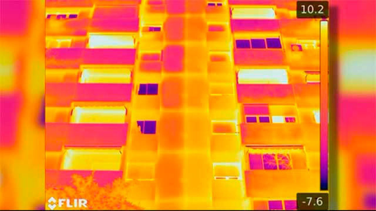 Inpección termográfica de edificios