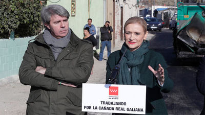 "La transformación de la Cañada ha pasado de las palabras a los hechos", dice Cifuentes