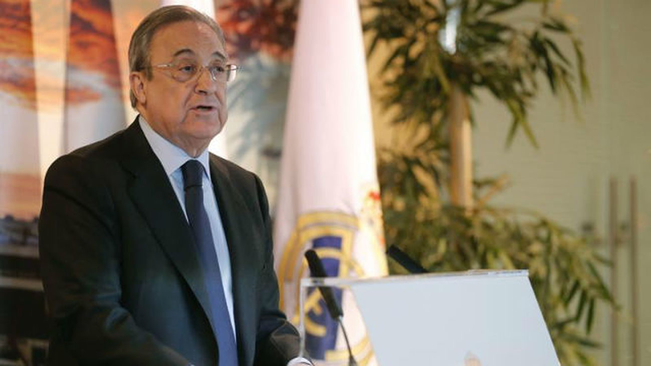 Florentino Pérez, a los socios: "Entre todos vamos a superar este desafío"