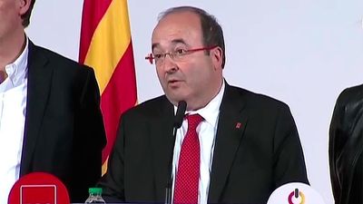 Iceta afirma que el independentistmo puede gobernar pero debe abandonar la unilateralidad