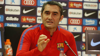 Valverde: "No somos favoritos; aquí no importa la clasificación"