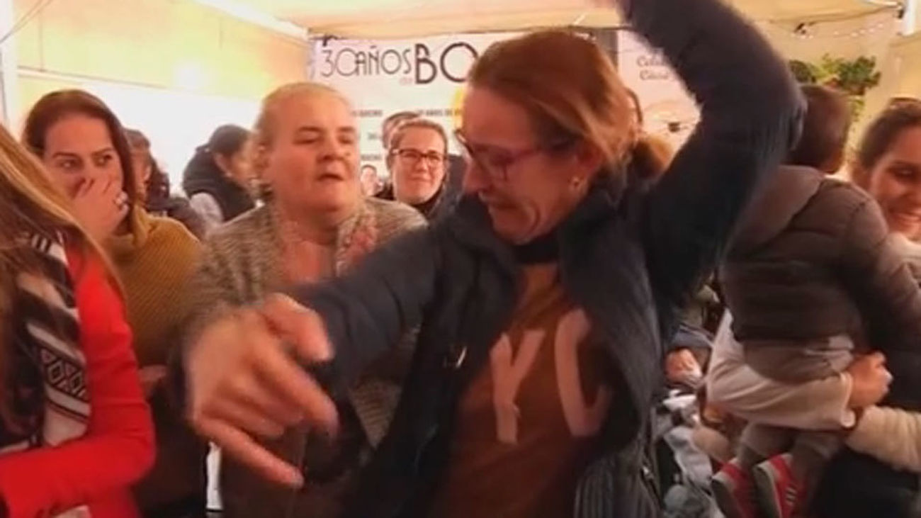 Quintos premios de la Lotería de Navidad, el 58.808, 05431, 37.872, 18.065, 03278, 00.580, 24.982 y 22.253