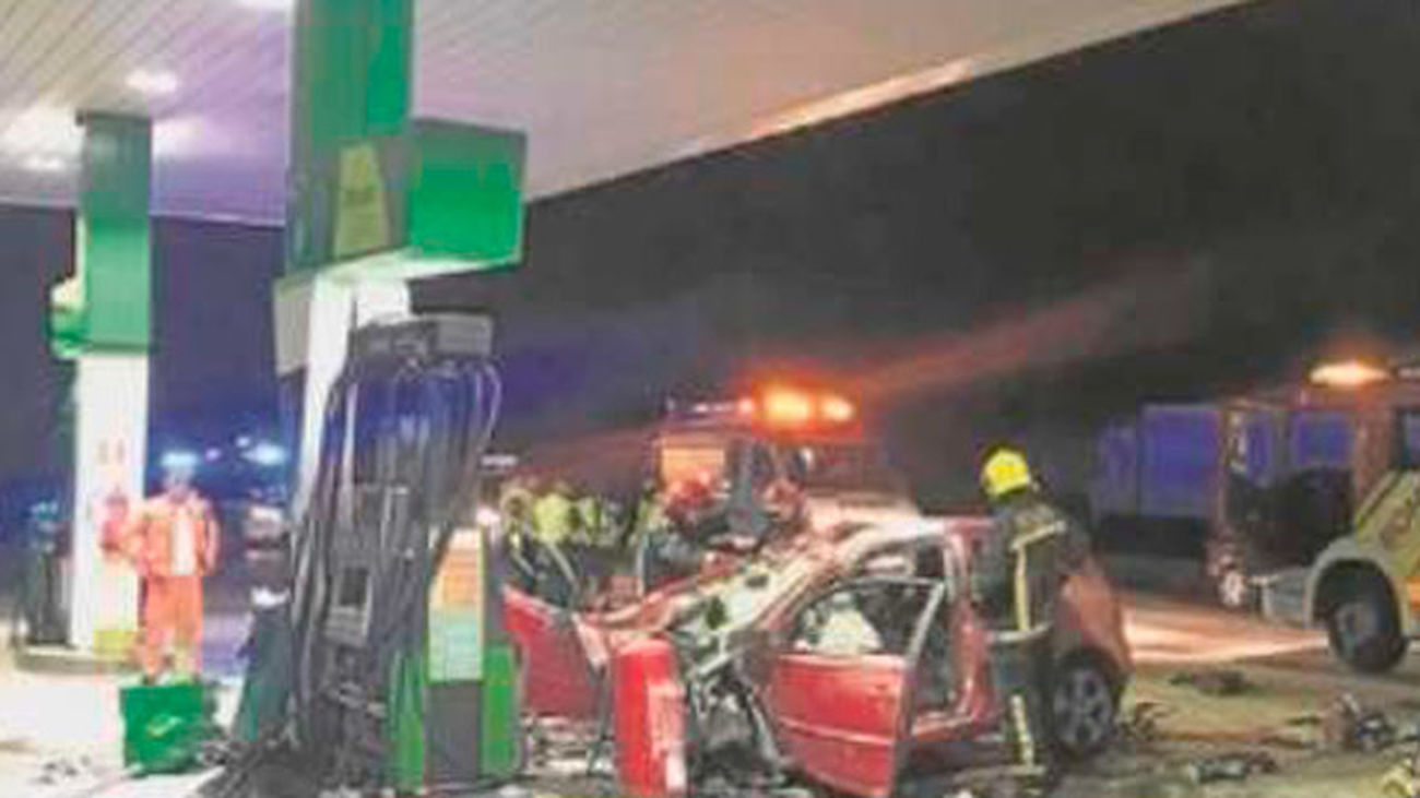 Imagen del accidente