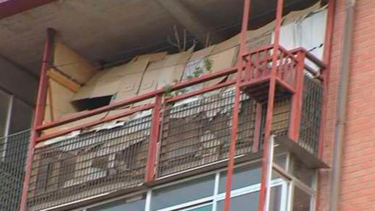 50 euros al mes por dormir en una terraza en Vallecas