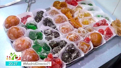 Fruta escarchada, el postre de la Navidad