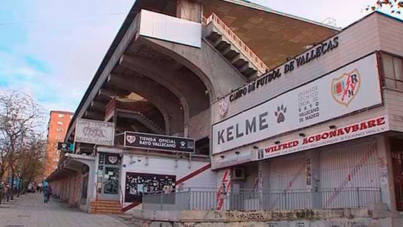 El estadio de Vallecas