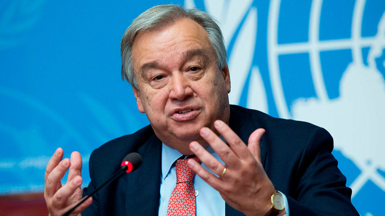 Antonio Guterres, secretario general de la ONU
