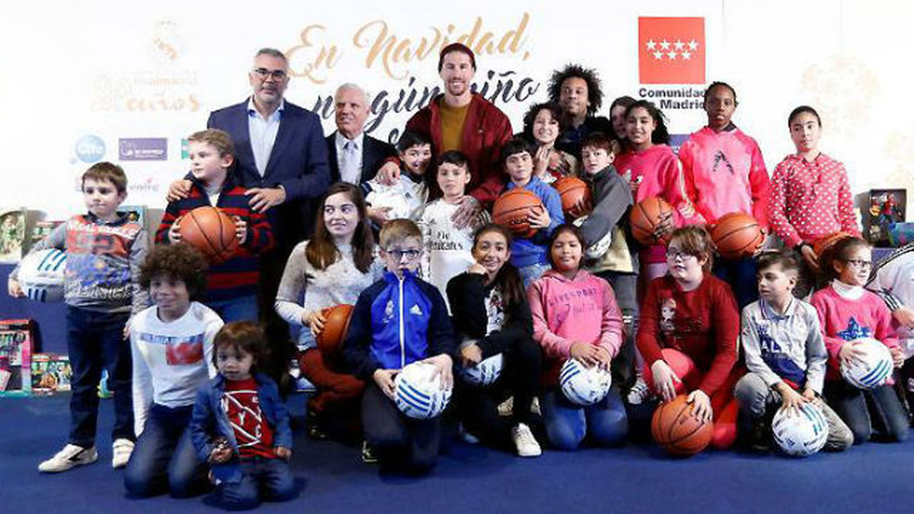 Sergio Ramos, Marcelo y Ayón; solidarios con los menores tutelados
