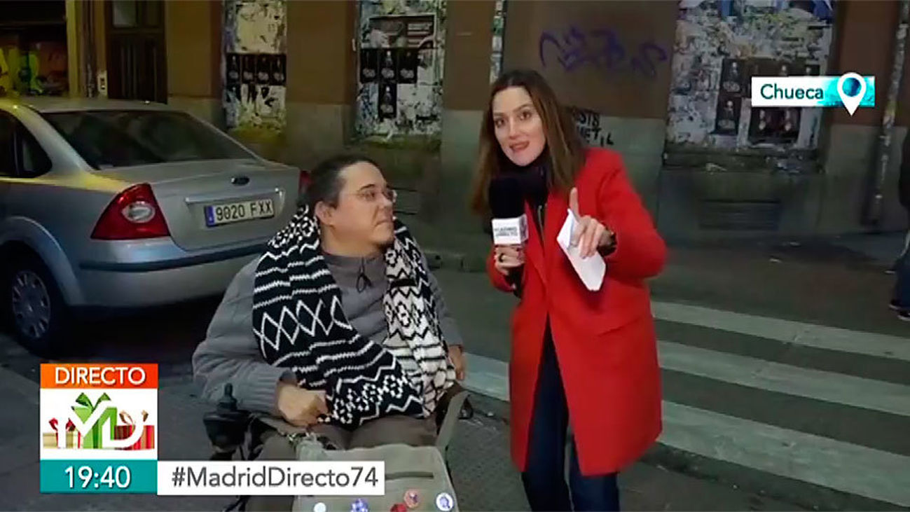 La dificultad de transitar por Chueca para las personas con movilidad reducida