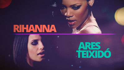 Ares Teixidó sube la temperatura imitando a Rihana