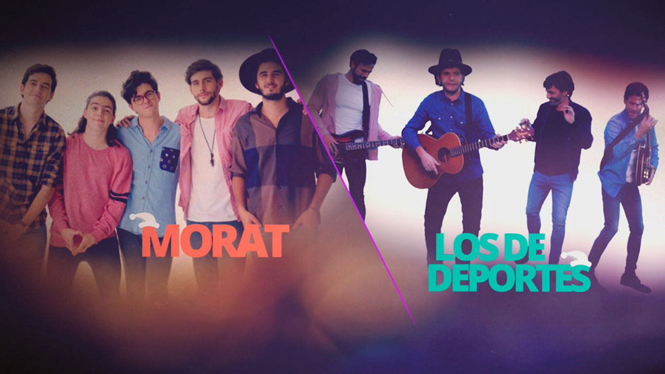 Los chicos de deportes se lo pasan en grande siendo Morat