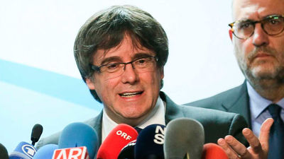 Puigdemont califica de "rehenes" a Junqueras, Forn y los Jordis