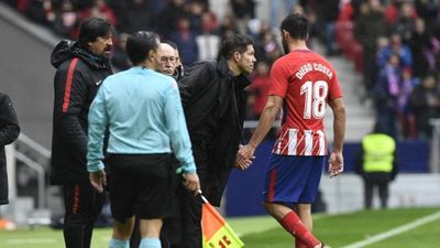 Simeone: "Me quedo con todo lo bueno que hizo Costa"