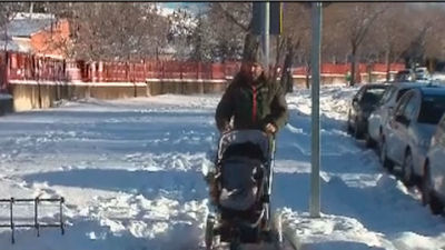 Alerta por hielo en la sierra Norte, en localidades como Buitrago o La Cabrera