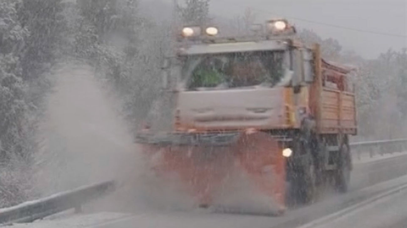 Alerta en Madrid por temperaturas de -8º en la Sierra y -4º en el resto esta madrugada