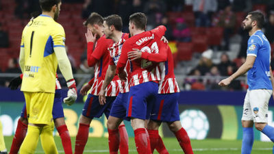 3-0. Carrasco, Gameiro y Vitolo tramitan el pase a cuartos
