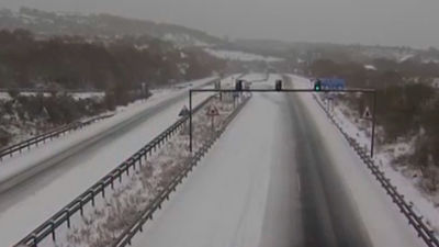 La nieve, las bajas temperaturas y la lluvia activan la alerta en 17 provincias