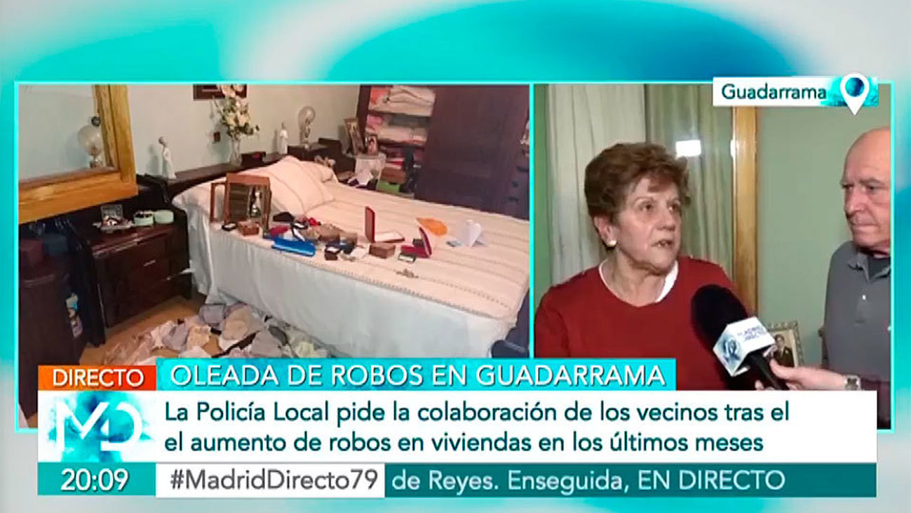 Oleada de robos en Guadarrama