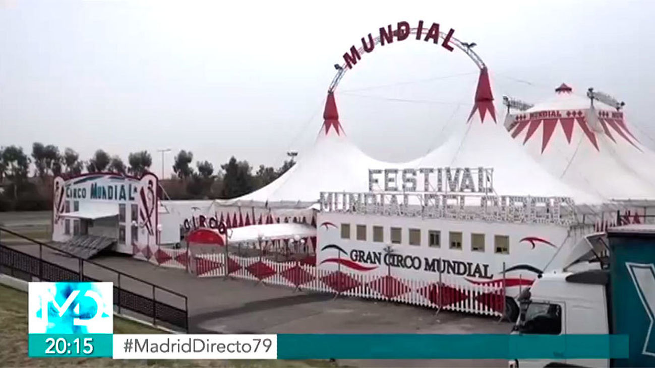 Los trabajadores del Gran Circo Mundial paran por impago