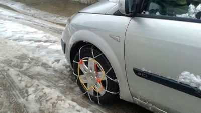 Tráfico estudia regular por ley el equipamiento de vehículos en caso de nevadas