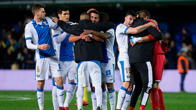 2-1. El Leganés hace historia en la Copa