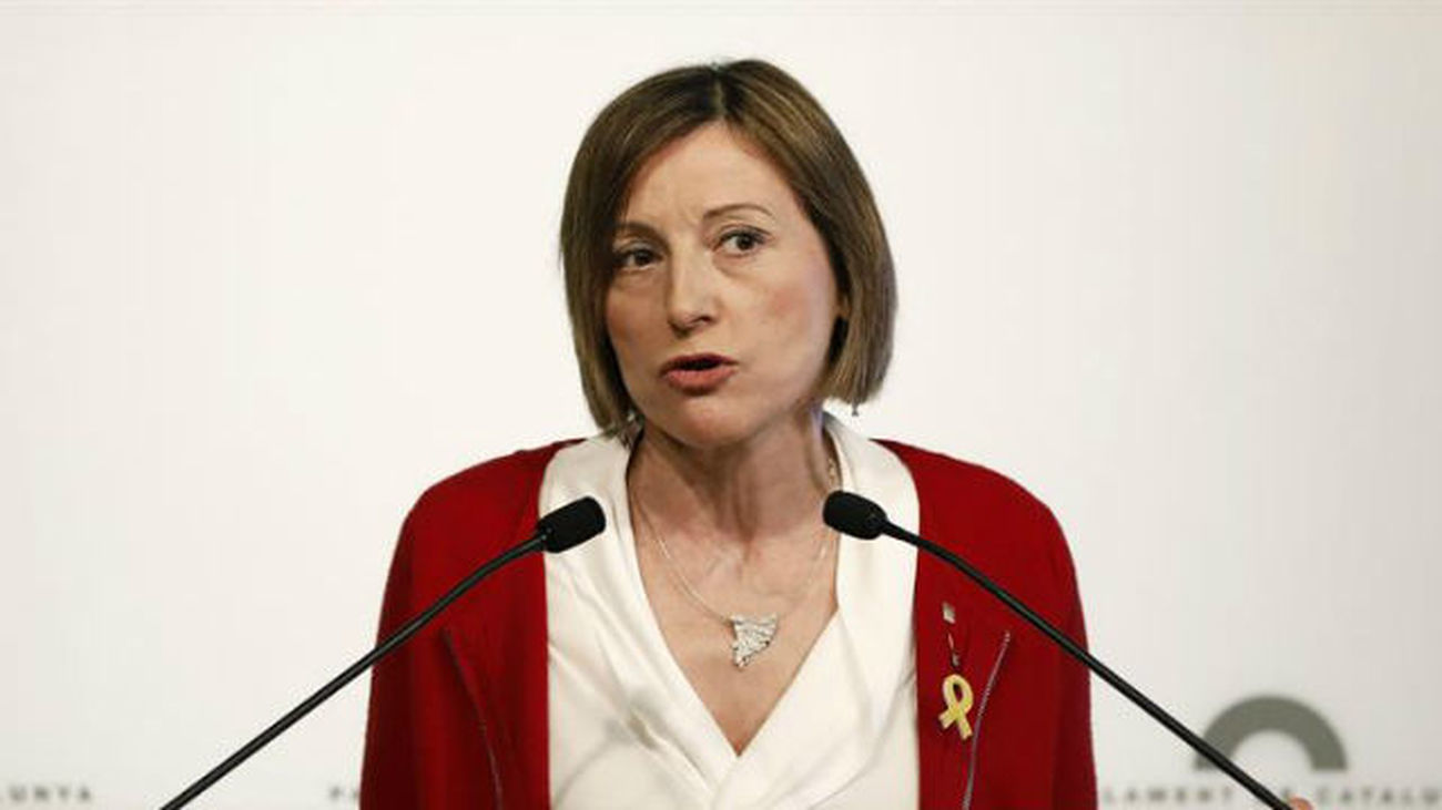 Carme Forcadell renuncia a volver a presidir el Parlamento catalán