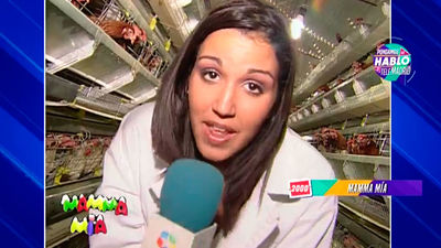 Nuria Bermúdez, toda una estrella rodeada de huevos