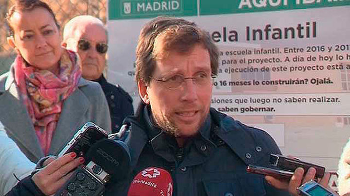 Almeida dice que Ahora Madrid no abrirá escuelas infantiles  antes del fin de legislatura