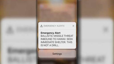 Los ciudadanos de Hawai reciben una alerta falsa por ataque de misiles