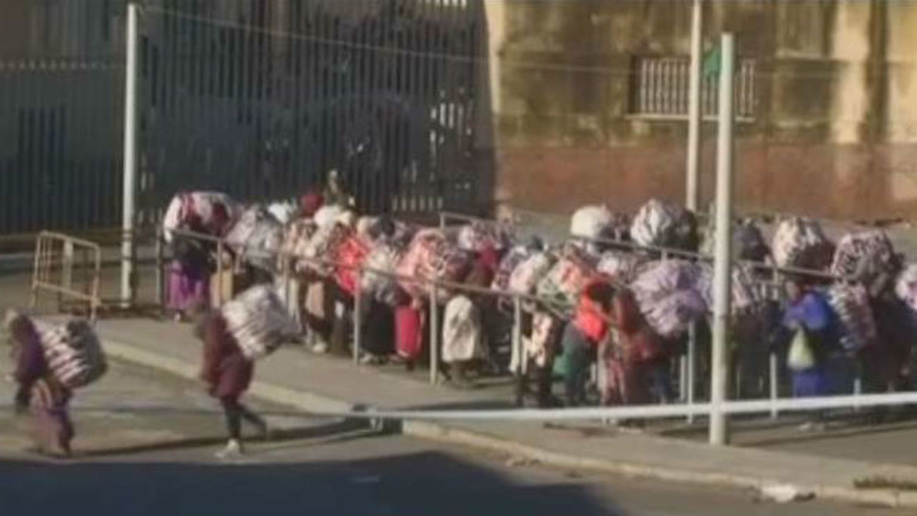 Porteadoras en Ceuta