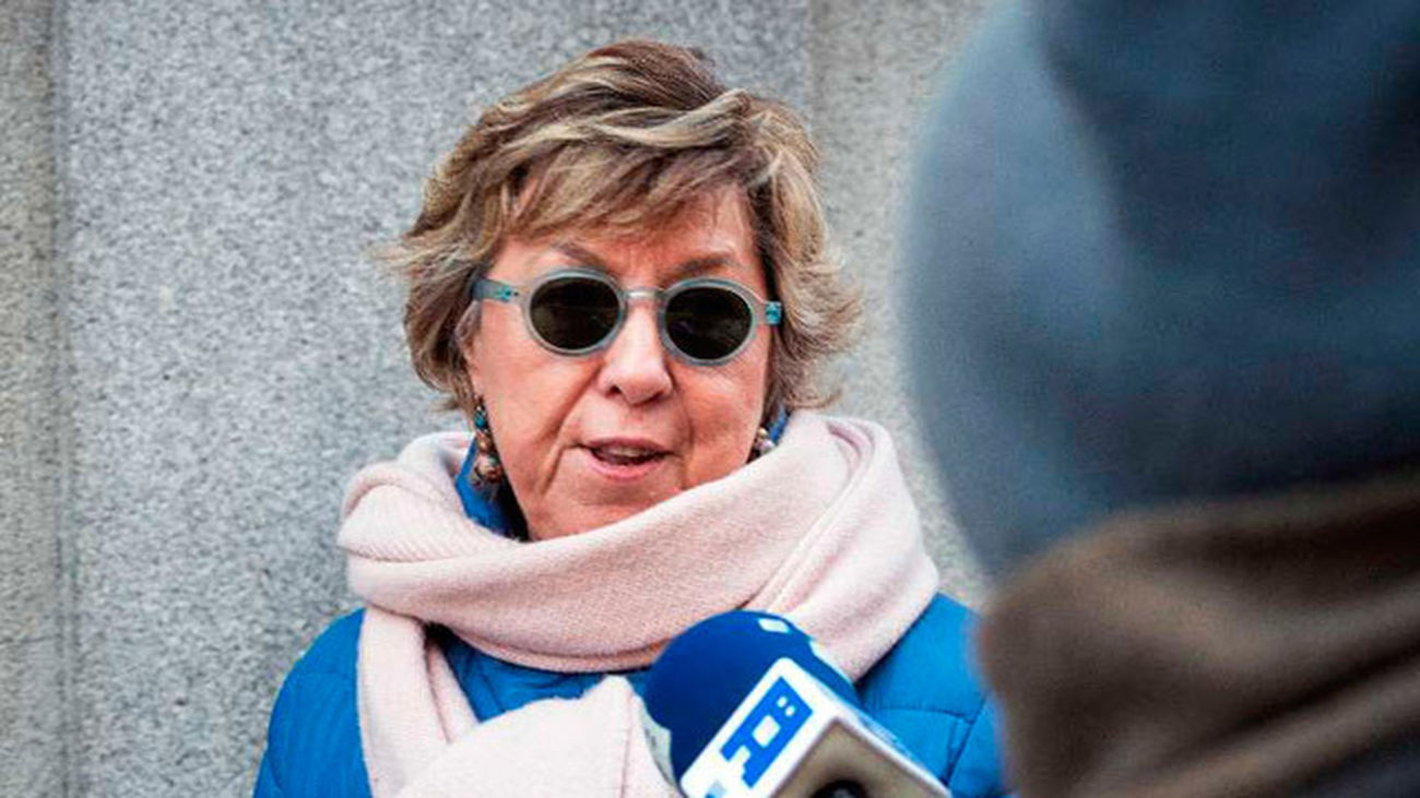 Senadora del PP y exalcaldesa de Cartagena Pilar Barreiro en el Tribunal Supremo