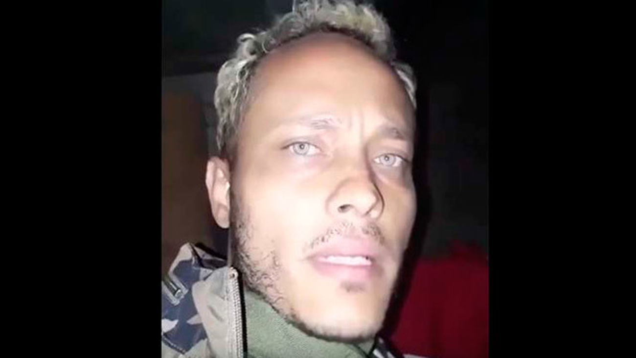 Captura de un vídeo subido por Oscar Pérez a las redes sociales