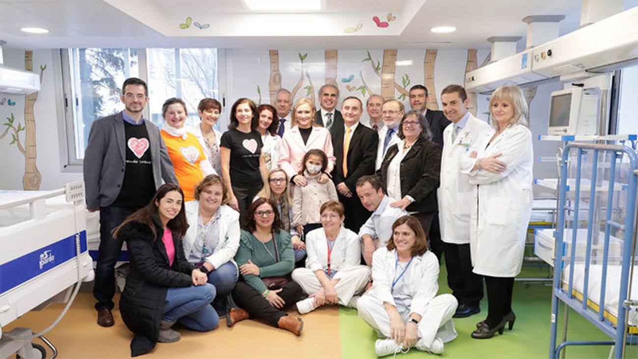 Cifuentes presenta las nuevas Urgencias Infantiles del Hospital La Paz