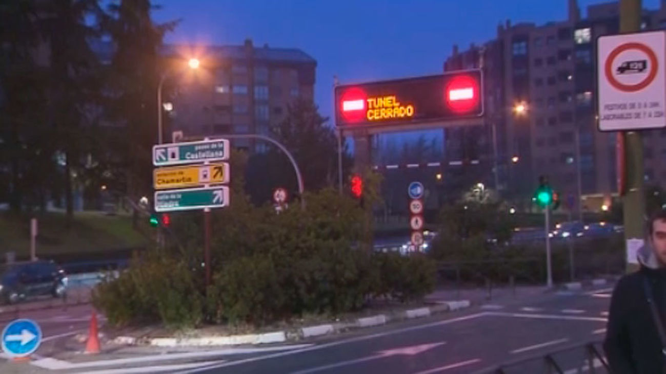 El túnel de Pio XII vuelve a cerrar por filtraciones de agua