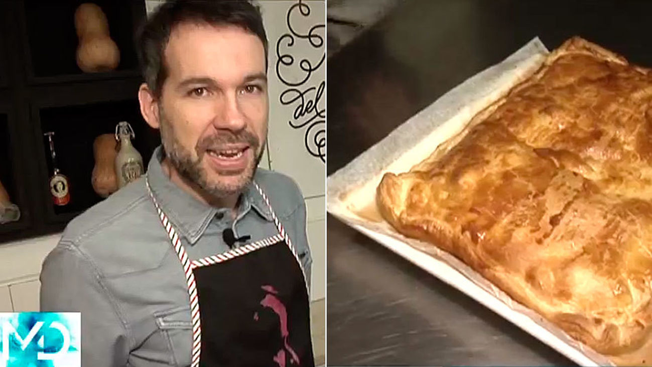 La receta de Javi Gómez: Strudel de manzana