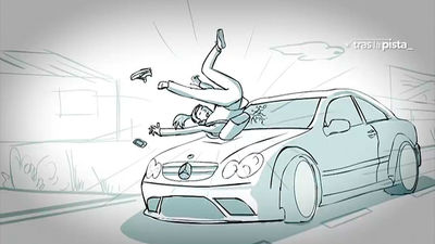 "Yo le atropellé. Fue esta mañana, cerca de la parada. No sé cómo salió"