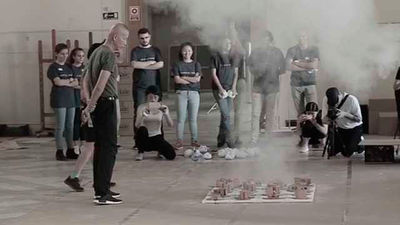 Coixet aborda en un documental  'El espíritu de la pintura' de Cai Guo-Qiang, el artista de la pólvora