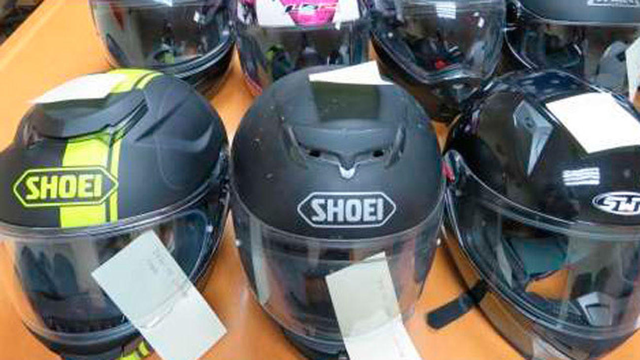 oficina postal Mismo Sustancial Detenido en Madrid un ladrón de cascos de moto que vendía en tiendas de  segunda mano