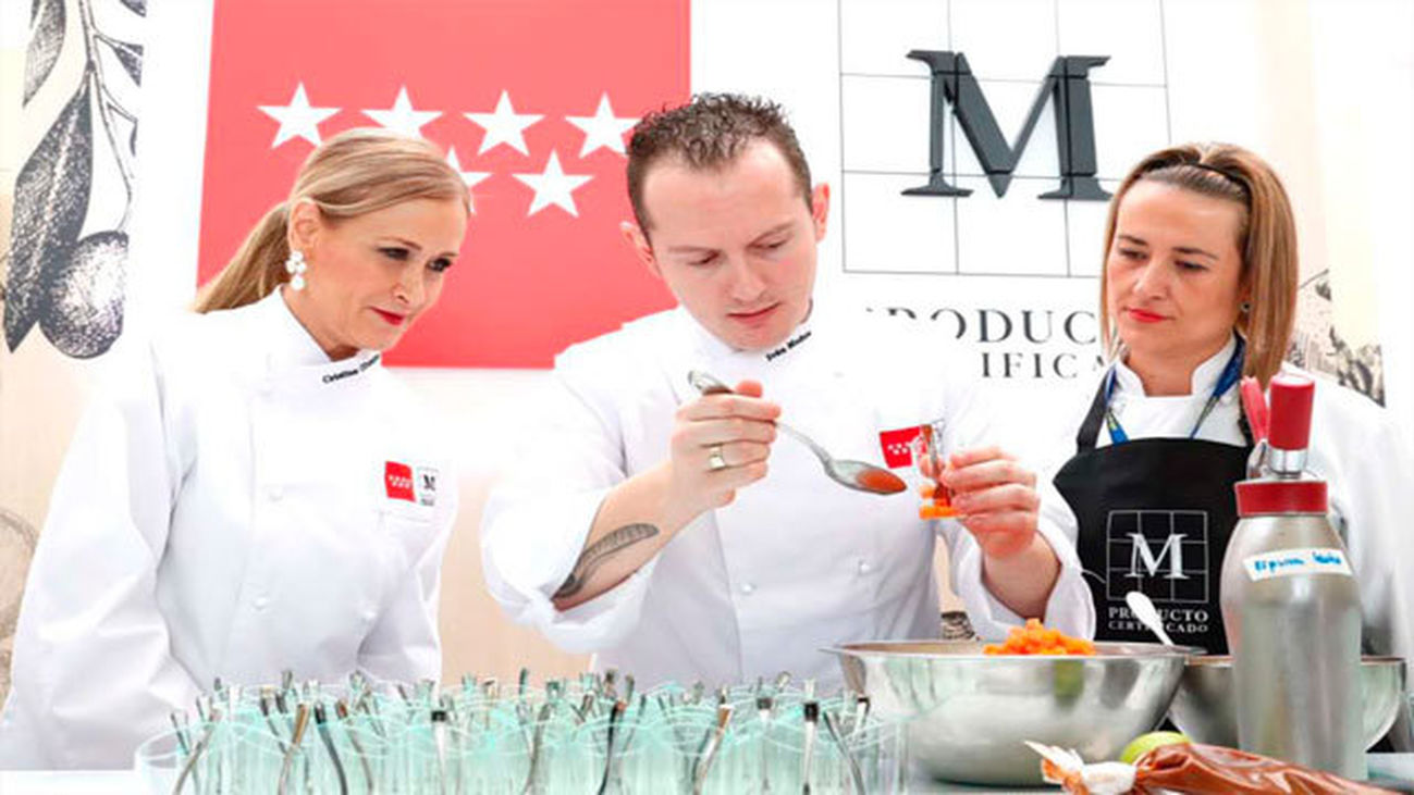 Iván Muñoz, nuevo embajador de los Alimentos de Madrid 'M' Producto Certificado
