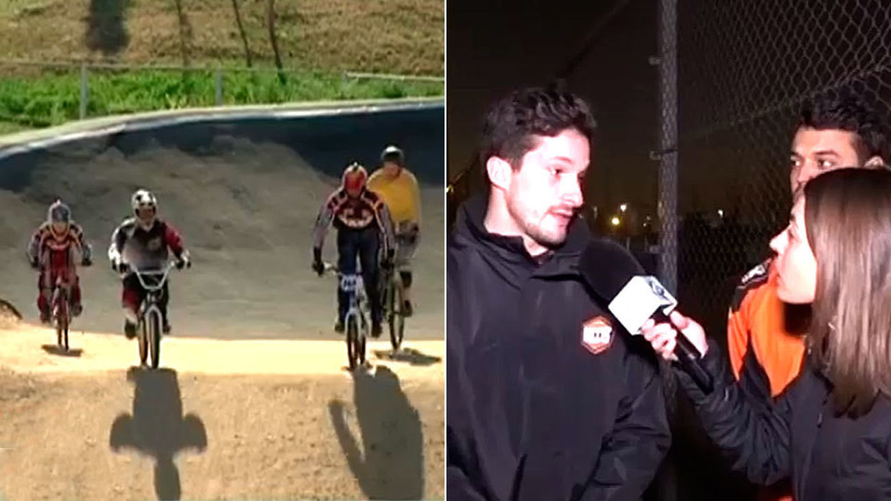 El cierre del circuito BMX de Arganzuela impide entrenar a pilotos olímpicos