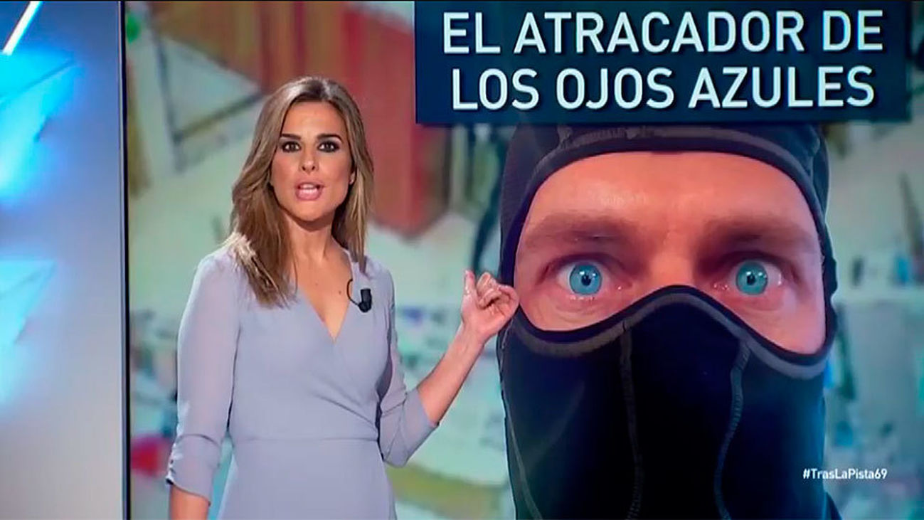 El atracador de los ojos azules