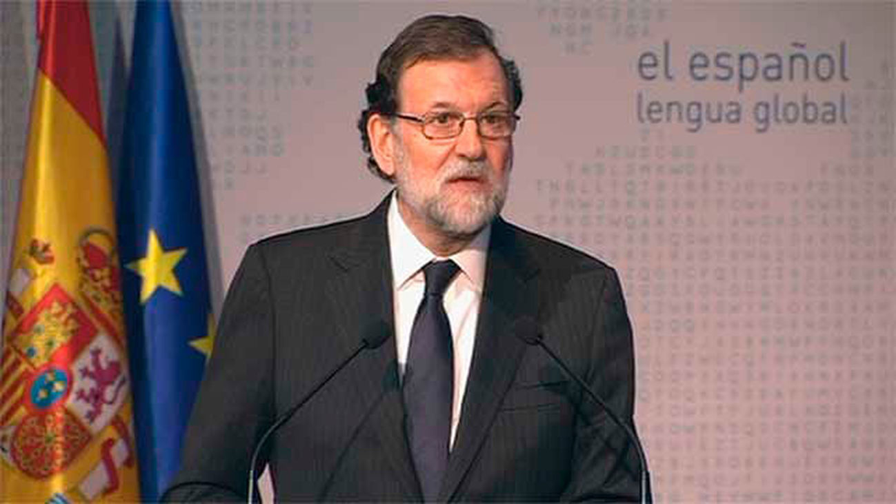 Rajoy: Tenemos la obligación de custodiar y legar el español