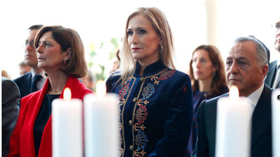 Cifuentes reafirma el compromiso con la memoria de las víctimas del Holocausto